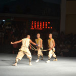 Kung Fu performance at the Shaolin Temple.
