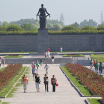 Statue of Mother Homeland, St Petersburg.