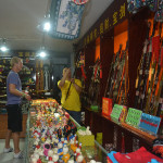 Weapons and arms shop at the Shaolin Temple.