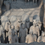 Terracotta Army of Qin Shi Huang, first emperor of China.