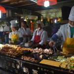 Food stall in Lijiang, China.