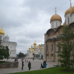 Christan buildings of Moscow, Russia.