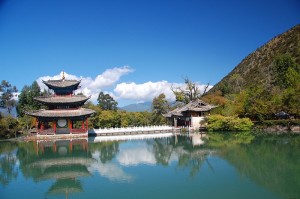 Black Dragon Pool in Lijiang.