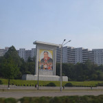 Building in Pyongyang, North Korea.