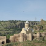 Narikala Fortress from the 8th century, built by Arab emirs