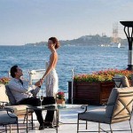 Couple near the Bosphorus River