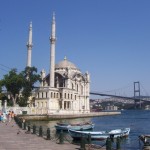 Ortakoy Mosque & Bosphorus bridge