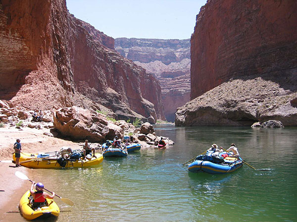 Whitewater rafting, Colorado River, Grand Canyon.