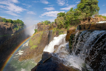 The Zambezi River, Victoria Falls.