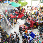 Madness ensues in Bangkok, Thailand during the Songkran festival.