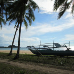 Fisherman's boat at Nacpan Beach