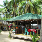 Cabana at Nacpan Beach, El Nido, Philippines