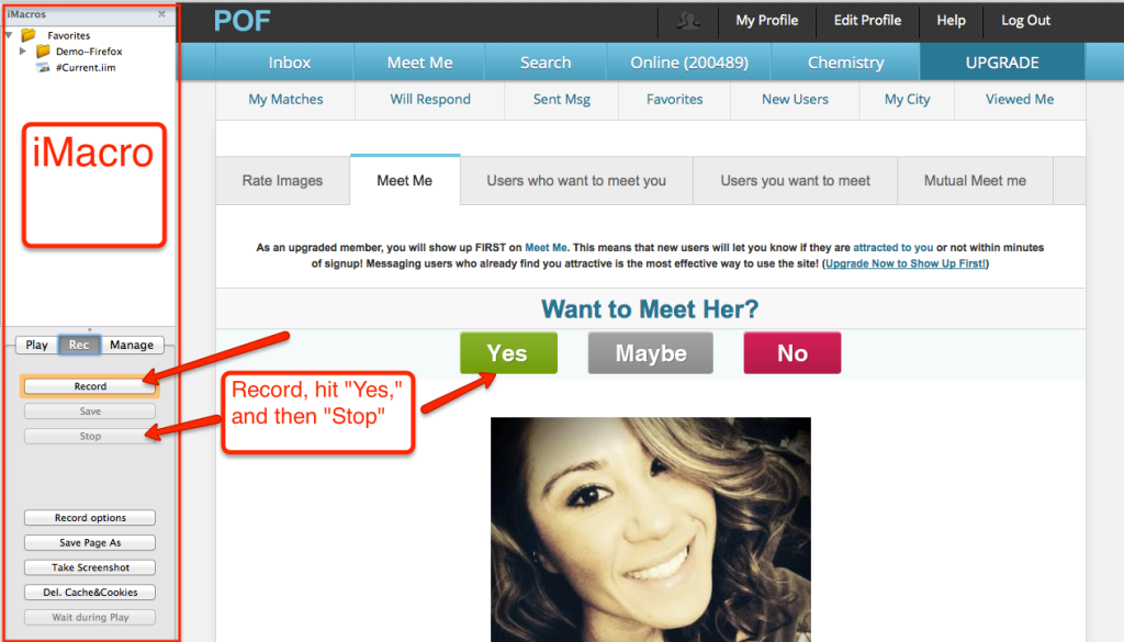 How to Hack POF dating
