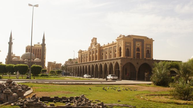Hejaz railway station in Madinah