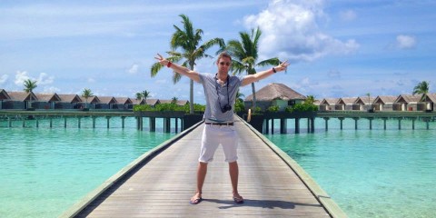 Johnny Ward at Niyama Resort, Maldives