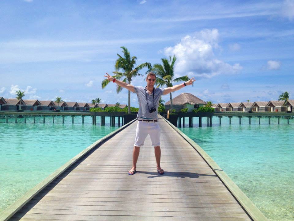 Johnny Ward at Niyama Resort, Maldives