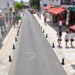 Cevat Şakir Caddesi street in Bodrum.