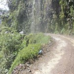 The "Road of Death," Yungas Highway, Bolivia.
