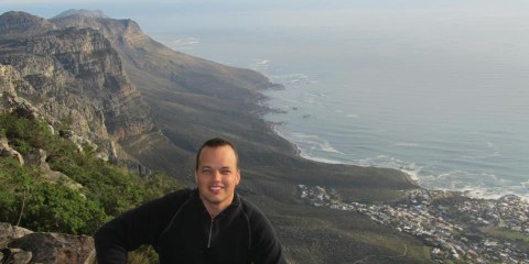 Table Rock Mountain in Cape Town, South Africa