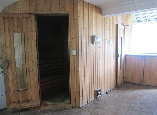 My deluxe sauna room in Da Lat.