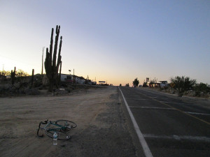 Nighttime in Catavina, Baja California.