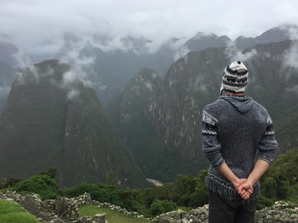 Justin Alexander at Macchu Picchu