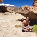 Justin Alexander at Salar de Uyuni, Bolivia