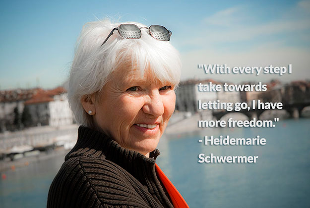 Heidemarie Schwermer is inspiring the world through her travels without money.