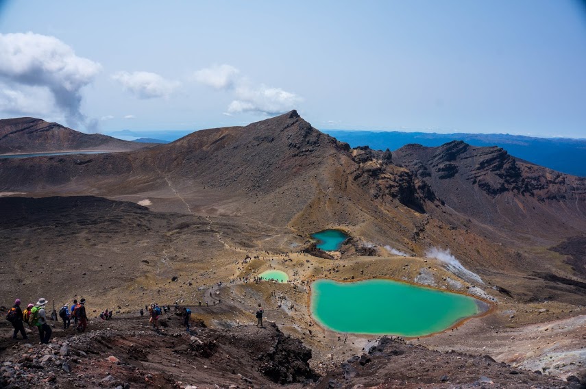 New Zealand's Tongariro crossing