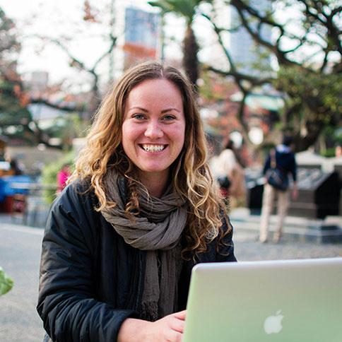 Gabrielle Wallace, founder of Laptop Teacher, talks with OpenWorld.