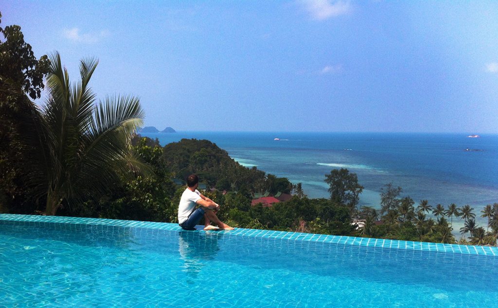 Danny Flood in Koh Phangan, Thailand.