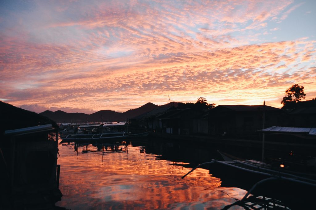 Sunset in Coron, Palawan, Philippines