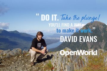 David Evans, founder of Handmade SEO, in Alaska.