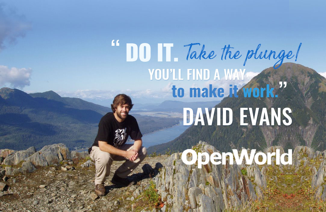 David Evans, founder of Handmade SEO, in Alaska.